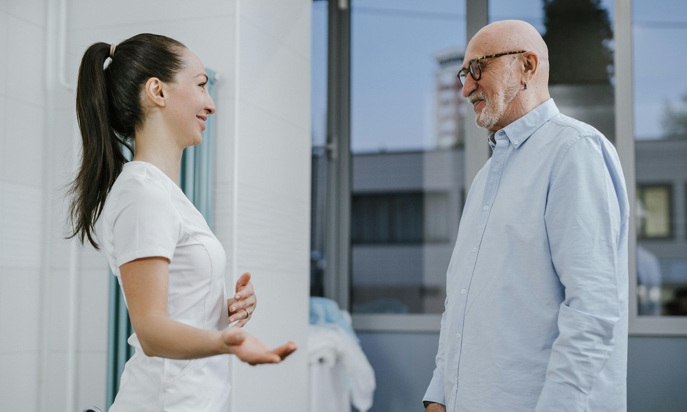 Nurse With Senior Patient